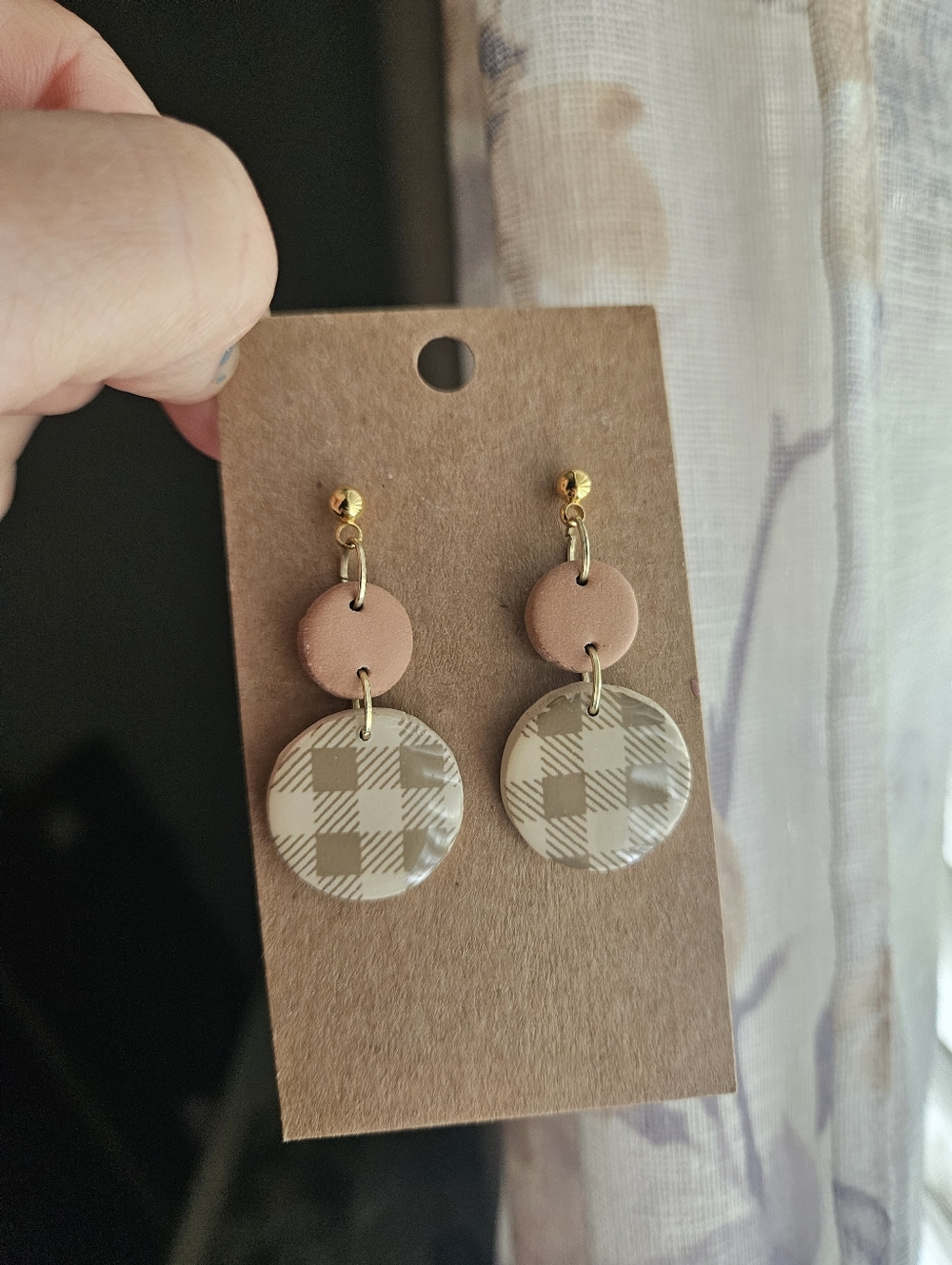 Handmade Polymer clay earrings